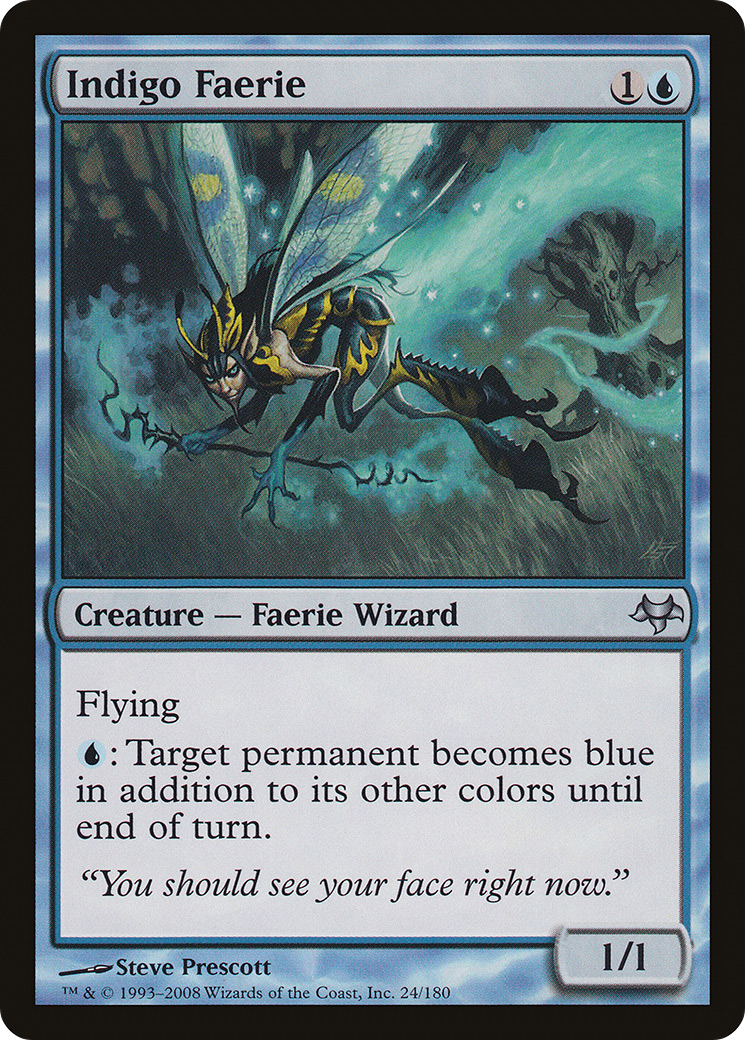 Indigo Faerie [Eventide] Foil