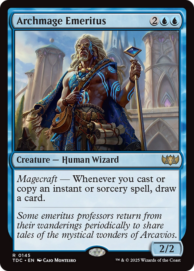 Archmage Emeritus (145) [Commander: Tarkir: Dragonstorm]