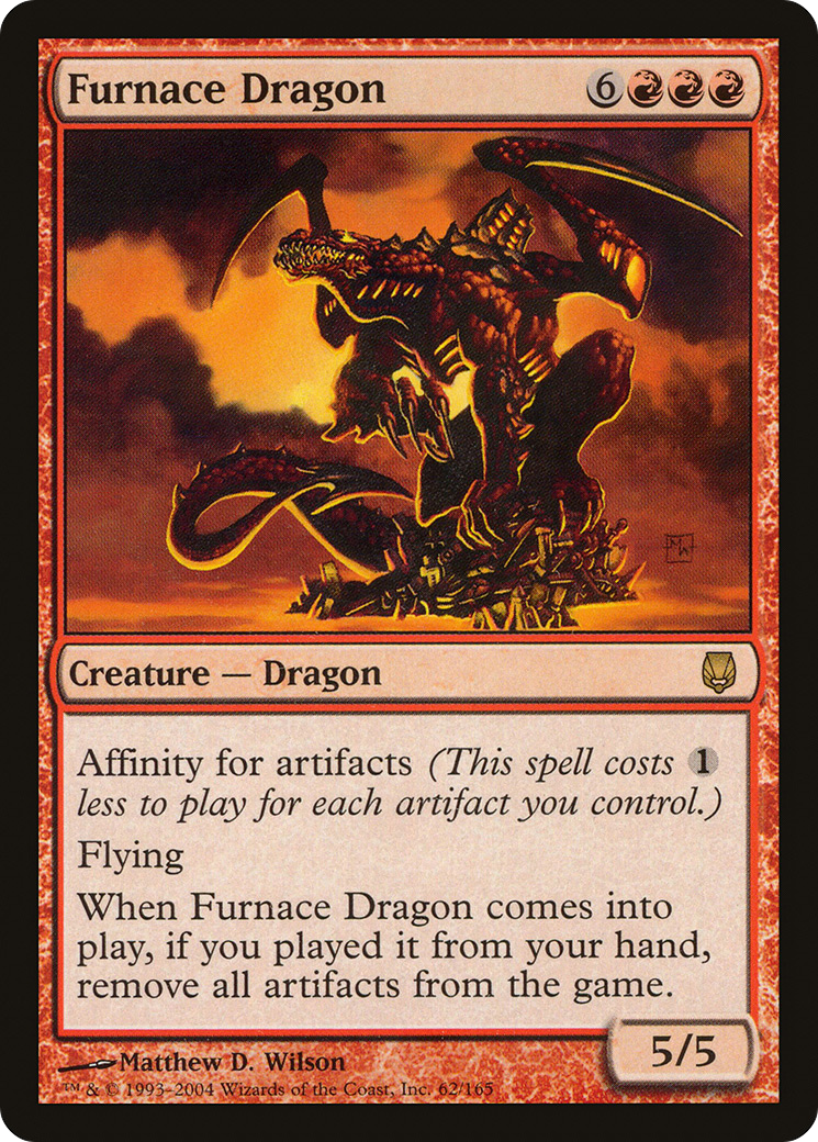 Furnace Dragon [Darksteel] Foil