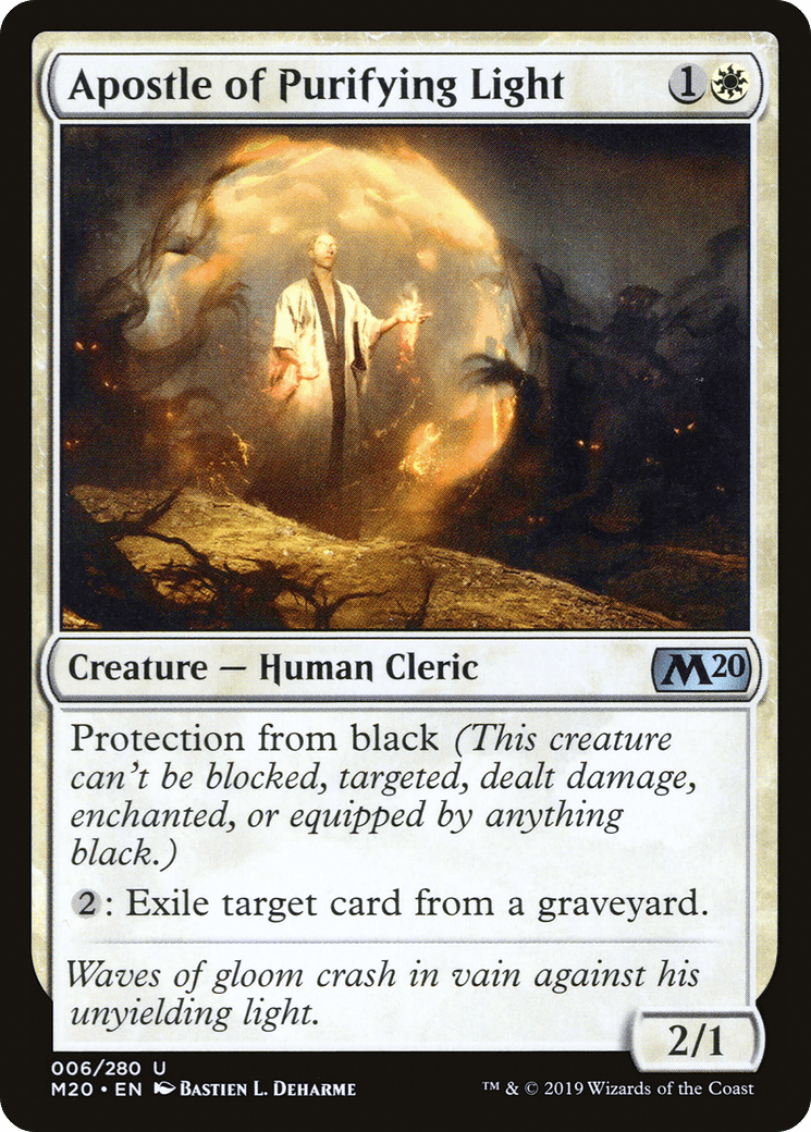 Apostle of Purifying Light [Core Set 2020] Foil