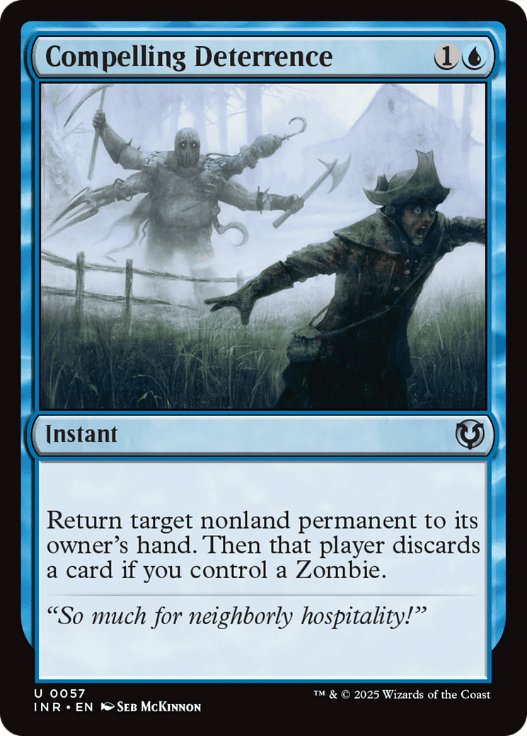 Compelling Deterrence (-057) [Innistrad Remastered]