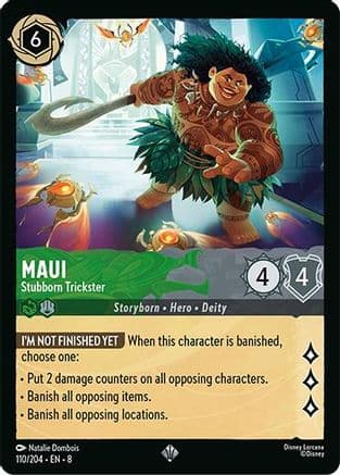 Maui - Stubborn Trickster |  (110/204) [Reign of Jafar]