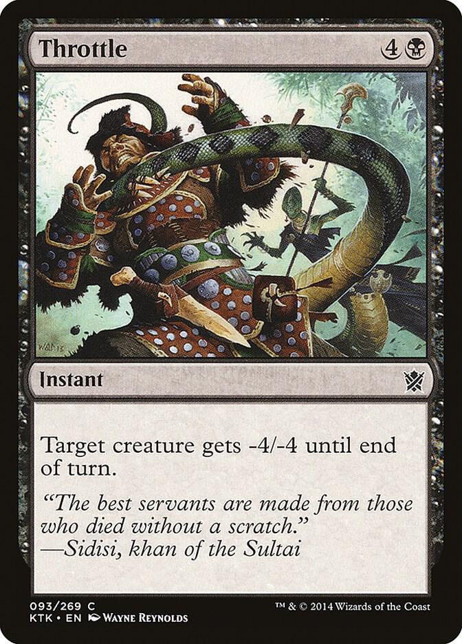 Throttle 93/269 (Khans of Tarkir)  - Foil