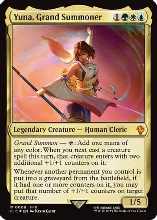 Yuna, Grand Summoner (008) [Commander: FINAL FANTASY]