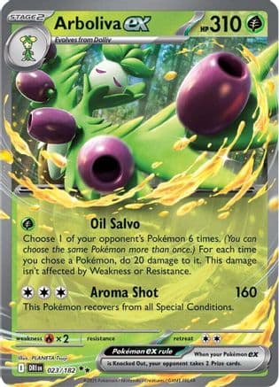 Arboliva ex 023- SV10 Destined Rivals Holofoil