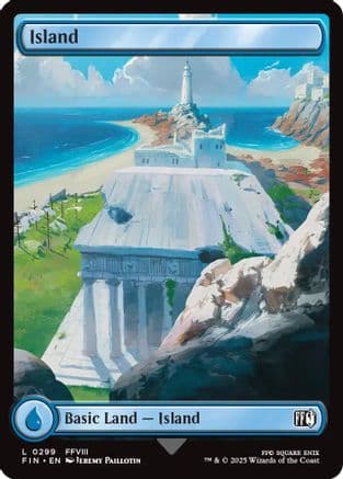 Island (0299) (299) [FINAL FANTASY]  Foil