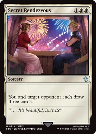 Secret Rendezvous (0218) (218) [FINAL FANTASY]  Foil
