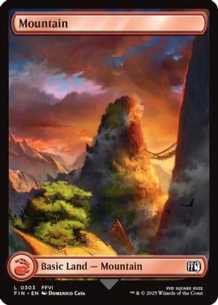 Mountain (0303) (303) [FINAL FANTASY]  Foil