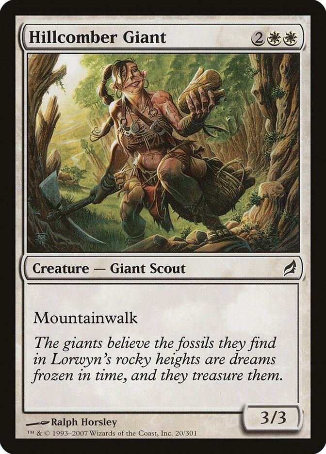 Hillcomber Giant 20/301 (Lorwyn) 