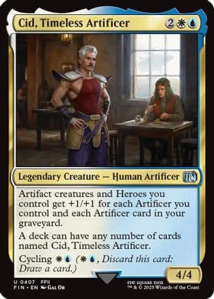 Cid, Timeless Artificer (0407) (407) [FINAL FANTASY]  Foil
