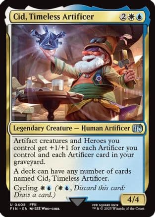 Cid, Timeless Artificer (0408) (408) [FINAL FANTASY]  Foil