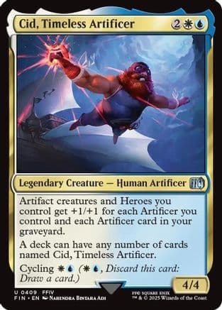 Cid, Timeless Artificer (0409) (409) [FINAL FANTASY]  Foil