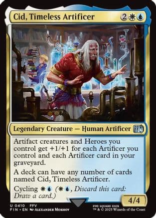 Cid, Timeless Artificer (0410) (410) [FINAL FANTASY]  Foil