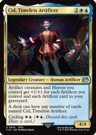 Cid, Timeless Artificer (0414) (414) [FINAL FANTASY]  Foil