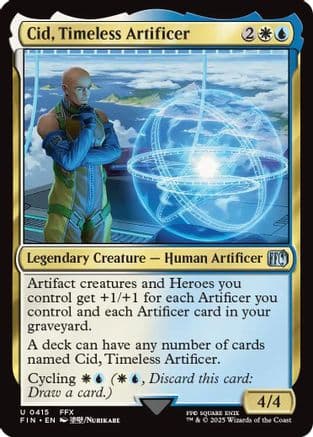 Cid, Timeless Artificer (0415) (415) [FINAL FANTASY]  Foil