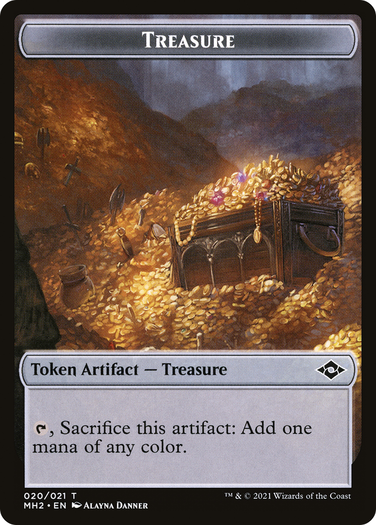 Treasure (TMH2-020) - Modern Horizons 2 Tokens Foil