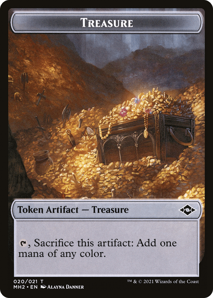 Treasure (TMH2-020) - Modern Horizons 2 Tokens Foil