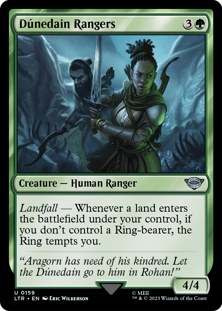 Dunedain Rangers [The Lord of the Rings: Tales of Middle-Earth] Foil