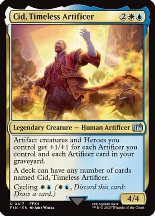 Cid, Timeless Artificer (0417) (417) [FINAL FANTASY]  Foil