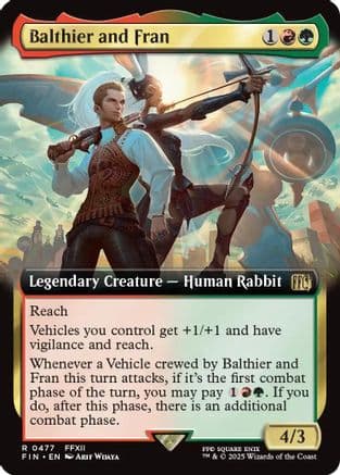 Balthier and Fran (Extended Art) (477) [FINAL FANTASY]  Foil