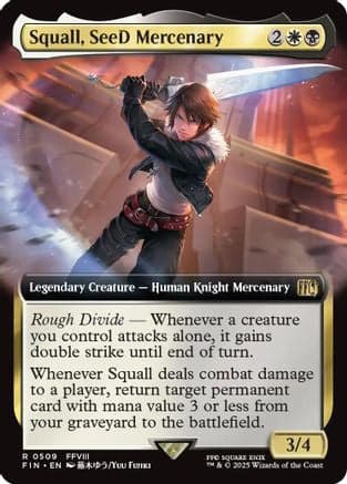 Squall, SeeD Mercenary (Extended Art) (509) [FINAL FANTASY]  Foil