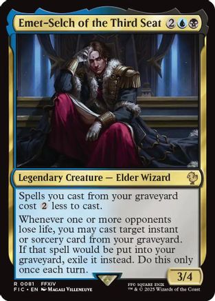 Emet-Selch of the Third Seat (081) [Commander: FINAL FANTASY]