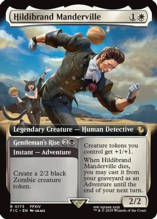 Hildibrand Manderville (Extended Art) (173) [Commander: FINAL FANTASY]  Foil