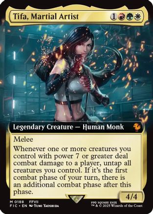 Tifa, Martial Artist (Extended Art) (188) [Commander: FINAL FANTASY]  Foil