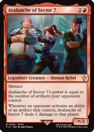 Avalanche of Sector 7 (053) [Commander: FINAL FANTASY]