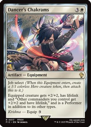 Dancer's Chakrams (017) [Commander: FINAL FANTASY]