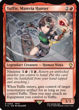 Yuffie, Materia Hunter (065) [Commander: FINAL FANTASY]