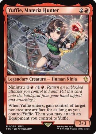 Yuffie, Materia Hunter (065) [Commander: FINAL FANTASY]