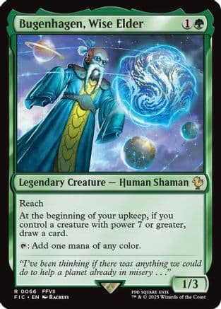 Bugenhagen, Wise Elder (066) [Commander: FINAL FANTASY]