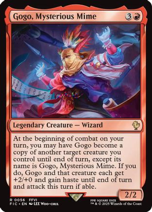 Gogo, Mysterious Mime (056) [Commander: FINAL FANTASY]
