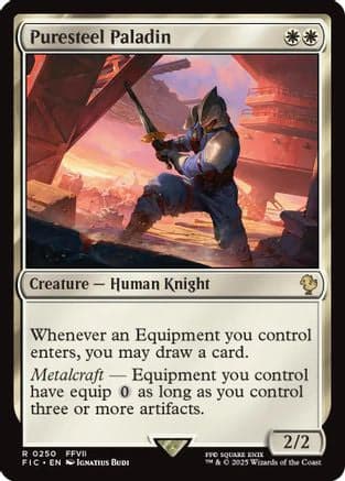 Puresteel Paladin (250) [Commander: FINAL FANTASY]