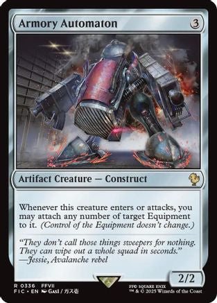 Armory Automaton (336) [Commander: FINAL FANTASY]