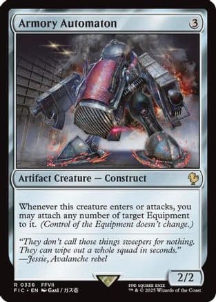 Armory Automaton (336) [Commander: FINAL FANTASY]