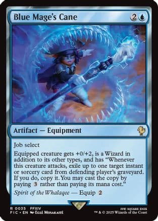 Blue Mage's Cane (035) [Commander: FINAL FANTASY]