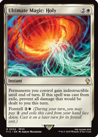 Ultimate Magic: Holy (032) [Commander: FINAL FANTASY]