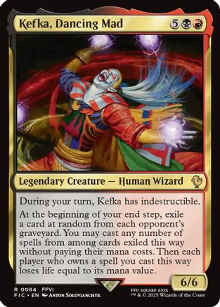 Kefka, Dancing Mad (084) [Commander: FINAL FANTASY]