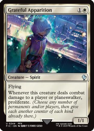 Grateful Apparition (244) [Commander: FINAL FANTASY]