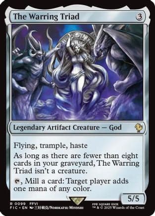 The Warring Triad (099) [Commander: FINAL FANTASY]