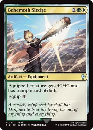 Behemoth Sledge (320) [Commander: FINAL FANTASY]