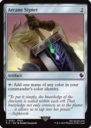 Arcane Signet (0333) (333) [Commander: FINAL FANTASY]