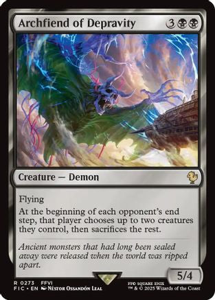 Archfiend of Depravity (273) [Commander: FINAL FANTASY]
