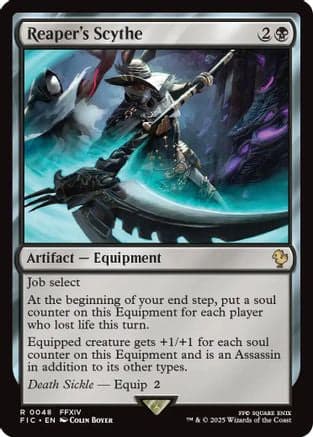 Reaper's Scythe (048) [Commander: FINAL FANTASY]