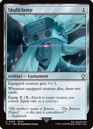 Skullclamp (355) [Commander: FINAL FANTASY]