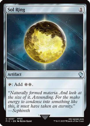 Sol Ring (0357) (357) [Commander: FINAL FANTASY]