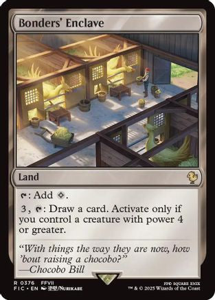 Bonders' Enclave (376) [Commander: FINAL FANTASY]