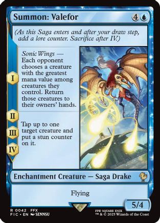 Summon: Valefor (042) [Commander: FINAL FANTASY]